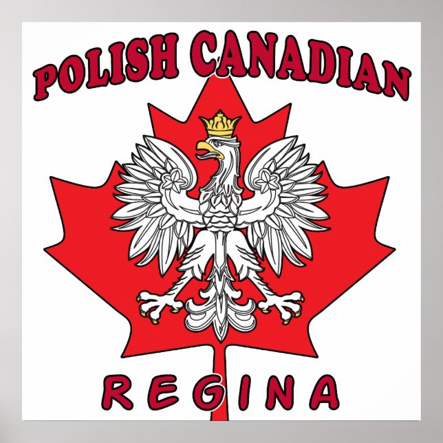 Regina Polska Canadian Löv Poster (Framsidan)