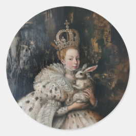 Regina - Rundade klistermärken för pappersvaror