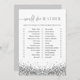 Regina Silver-säten skulle vara Möhippans spel Inbjudningar