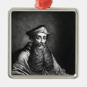 Reginald Pole illustration Julgransprydnad Metall