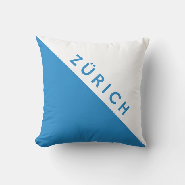 Region för flagga för Zurich landskapSchweitz Kudde (Framsida)