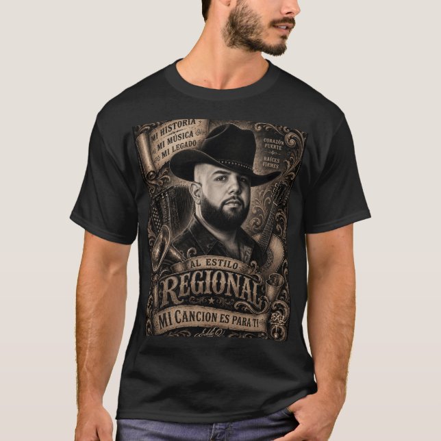 Regional Musik T Shirt (Framsida)