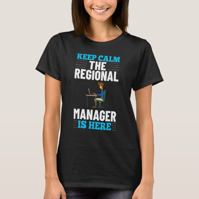 Regionalansvarig assistent till hantering 1 t shirt (Framsida)