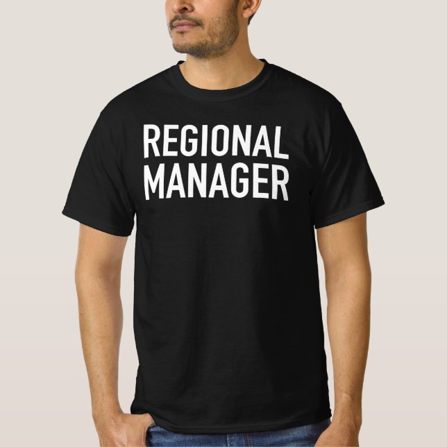 Regionalförvaltare T Shirt (Framsida)