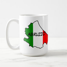Regionen Abruzzo Kaffemugg