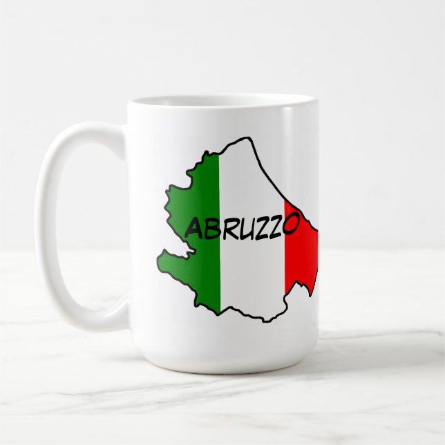 Regionen Abruzzo Kaffemugg (Vänster)