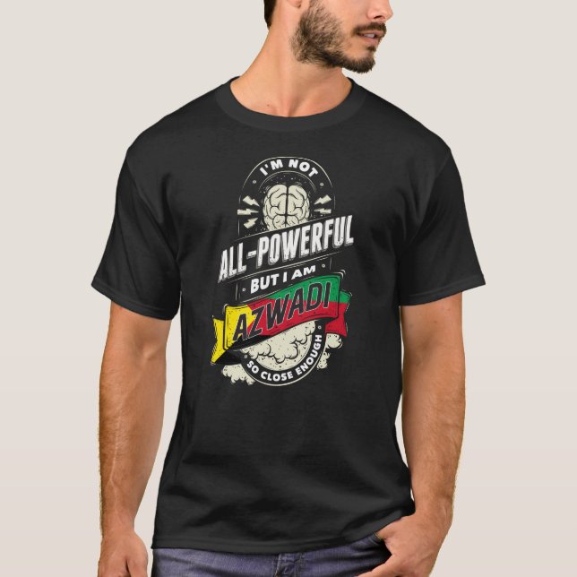 Regionen Azwadi-Pridet och staten T Shirt (Framsida)
