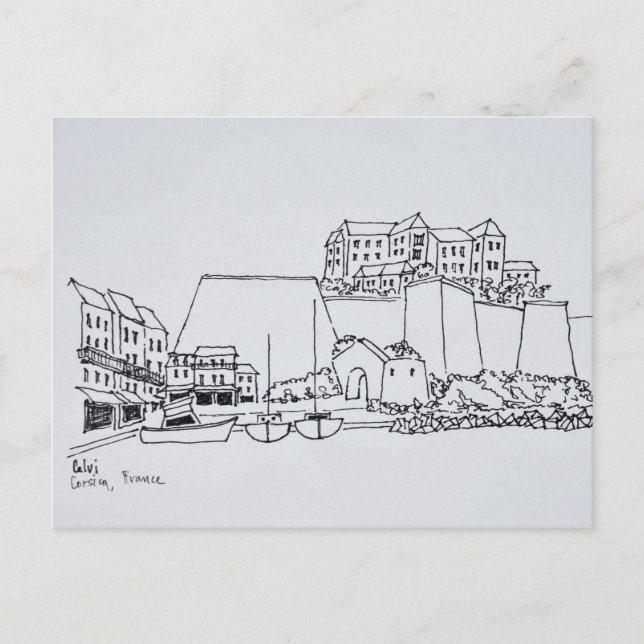 Regionen Calvi | Korsika, Frankrike Vykort (Framsida)