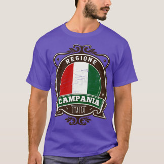 Regionen Campania Italia Original Retro Design T Shirt