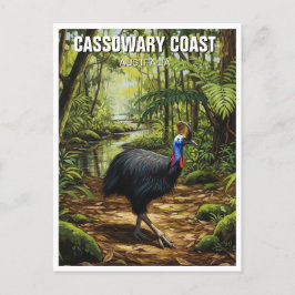 Regionen Cassowary Kusten Australien Travel Vykort