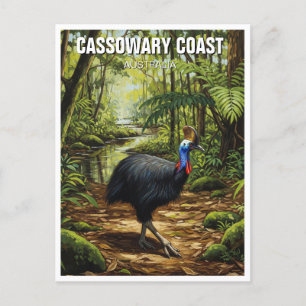 Regionen Cassowary Kusten Australien Travel Vykort