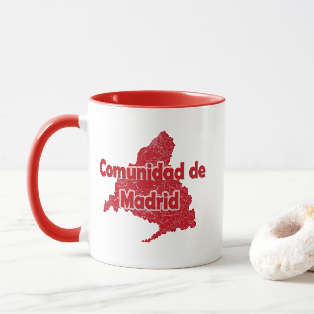 Regionen Madrid Mugg (Med munk)
