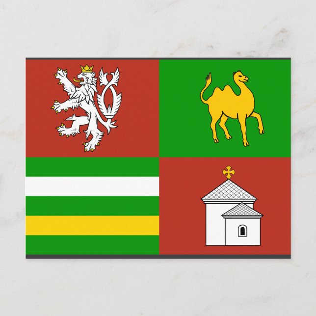 Regionen Plzen, Tjeckien Vykort (Framsida)