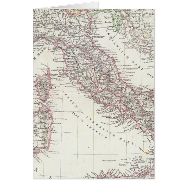 Regionen Rom Italien Hälsningskort (Framsidan)