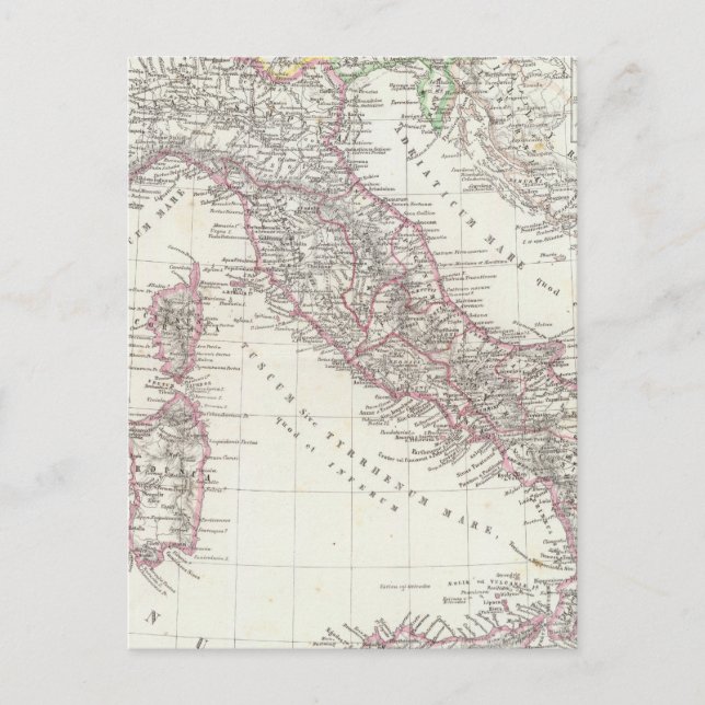 Regionen Rom Italien Vykort (Framsida)