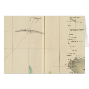 Regionen Tchad Sjö, Afrika Hälsningskort