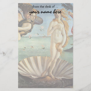 Regionens födelse av Sandro Botticelli Brevpapper