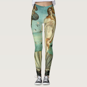 Regionens födelse av Sandro Botticelli Leggings