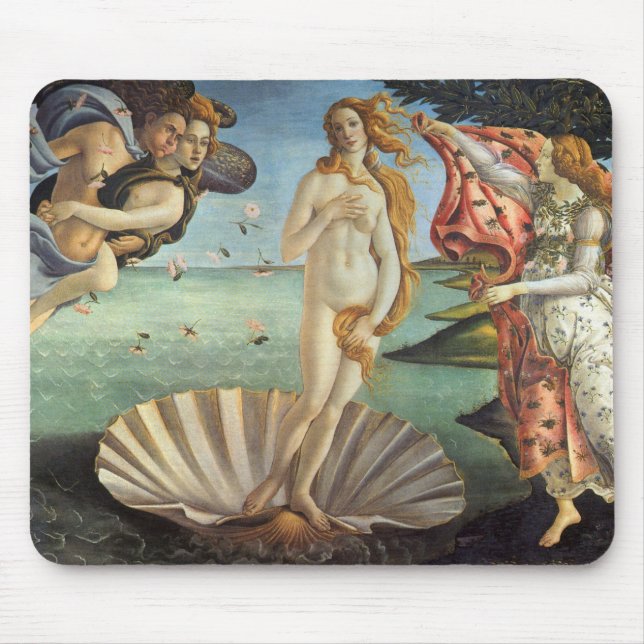 Regionens födelse av Sandro Botticelli Musmatta (Framsidan)