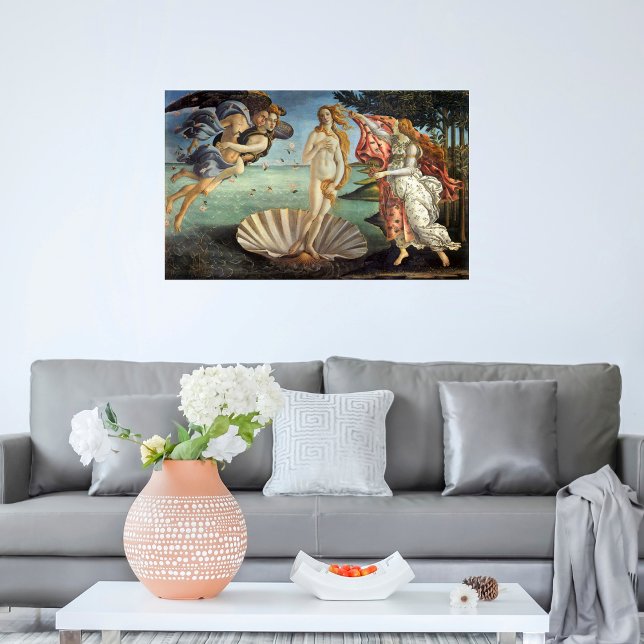 Regionens födelse av Sandro Botticelli Poster (Skapare uppladdad)