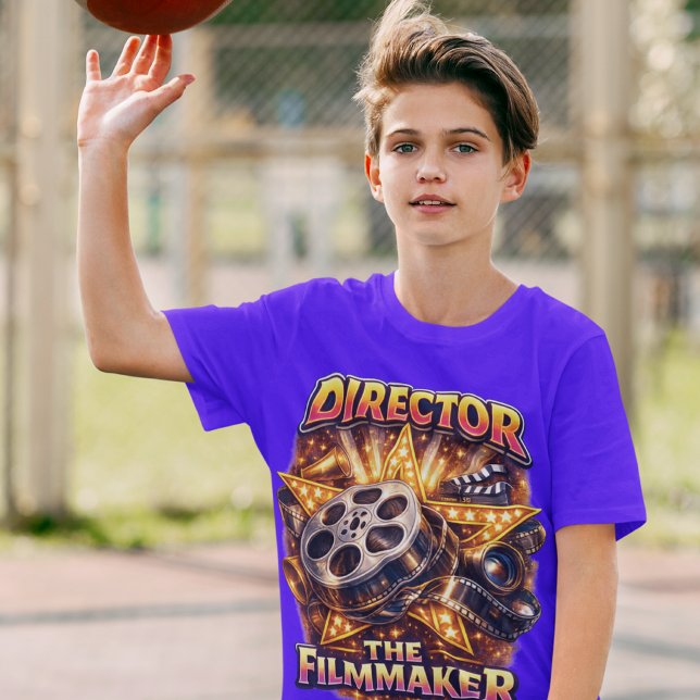 Regissör - Filmare Pojke T-Shirt (Director - The Filmmaker)