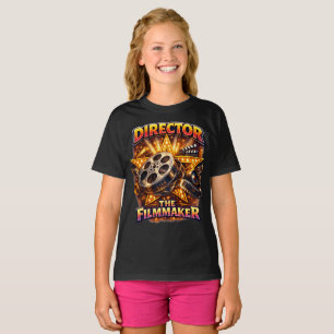Regissör - Filmregissörens Mörka T-Shirt för Flick