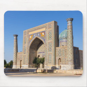 Registan square in sunset - Samarkand, Uzbekistan Musmatta