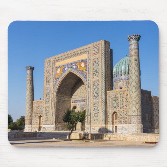 Registan square in sunset - Samarkand, Uzbekistan Musmatta (Framsidan)