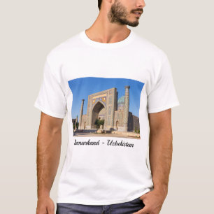 Registan square in sunset - Samarkand, Uzbekistan T Shirt