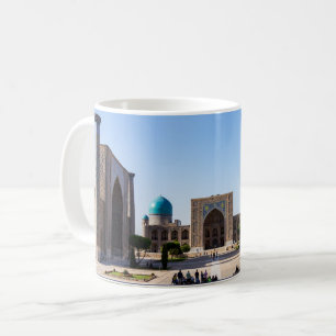 Registan square - Samarkand, Uzbekistan, Asien Kaffemugg