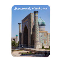 Registan square - Samarkand, Uzbekistan, Asien