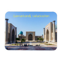 Registan square - Samarkand, Uzbekistan, Asien
