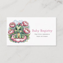 Register för Baby Shower Dino Delight Baby
