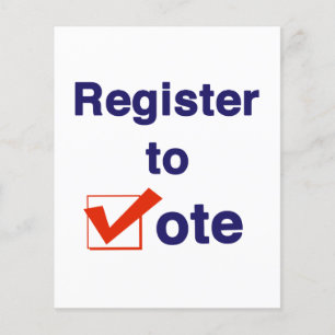 Register till omröstning 2026 flygblad