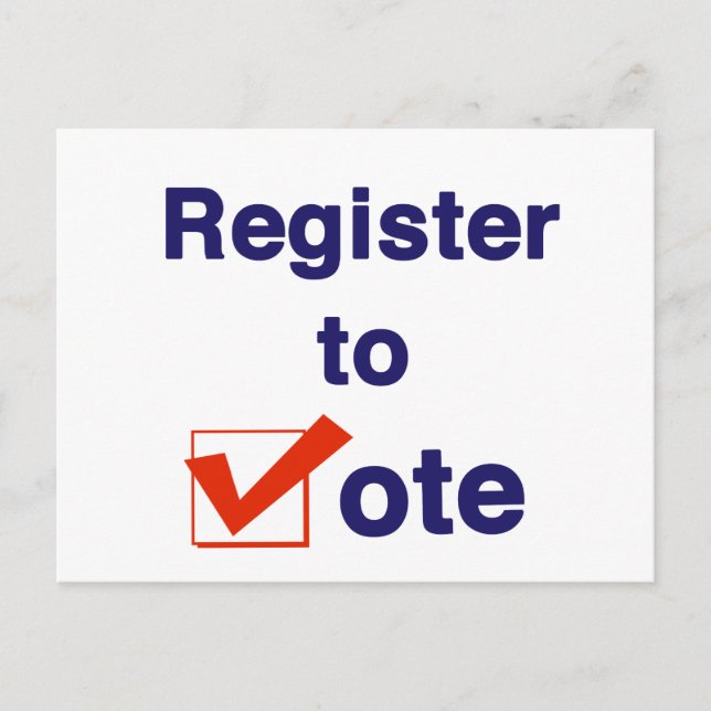 Register till omröstning 2026 vykort (Framsida)