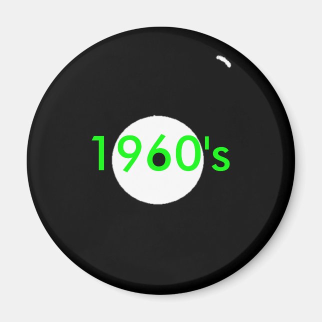 registrera 1960:s magnet (Framsidan)
