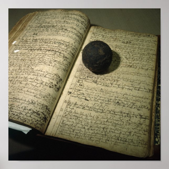 Registrera bok från tiden för slaget poster (Framsidan)