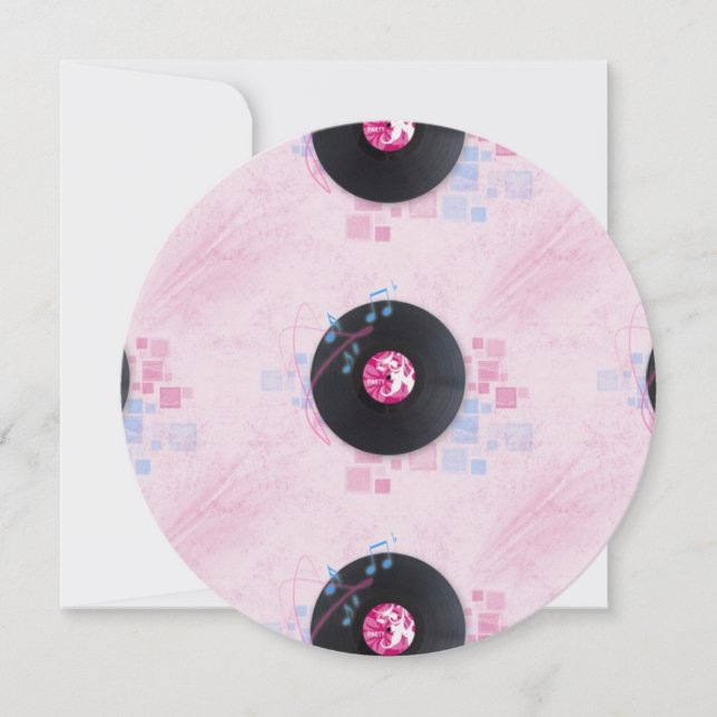 registrera inbjudningar till album vintage bröllop (Framsida)