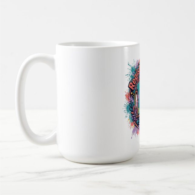 Registrerad Badass RN Kaffemugg (Vänster)
