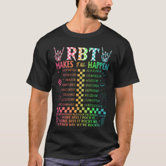 Registrerad beteendetekniker RBT gör allt det har T Shirt