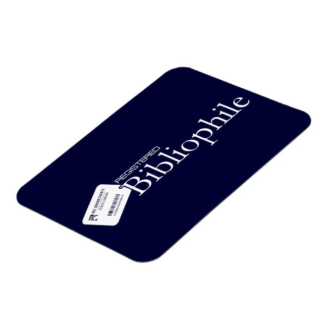 Registrerad bibliofil magnet (Vänstra Sidan)