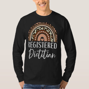 Registrerad Dietist Nutritionist Kost Näringslivs T Shirt