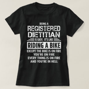 Registrerad dietitist t shirt