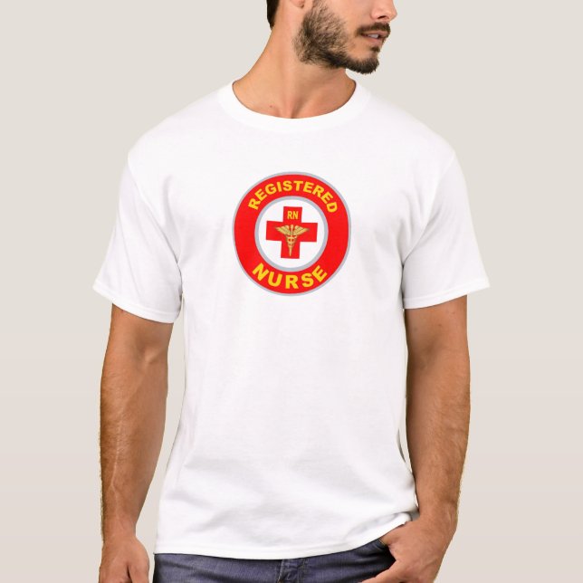 REGISTRERAD NURSE T-SHIRT (Framsida)