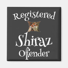 Registrerad Shiraz Offender Magnet