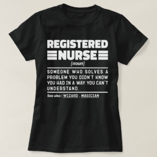 Registrerad sjuksköterska för sjukförsäkring Noun T Shirt