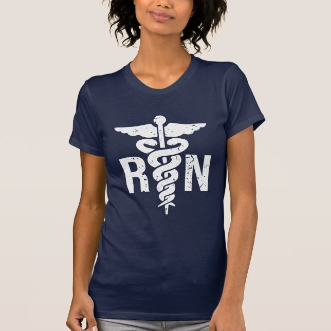 Registrerad sjuksköterska t shirt (Framsida)
