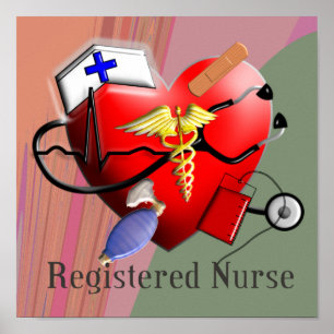 Registrerad sjuksköterskeart POSTER