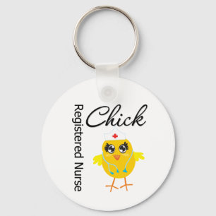 Registrerad sjuksköterskeChick v1 Nyckelring