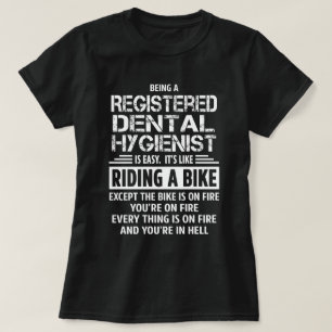 Registrerad tandläkare t shirt